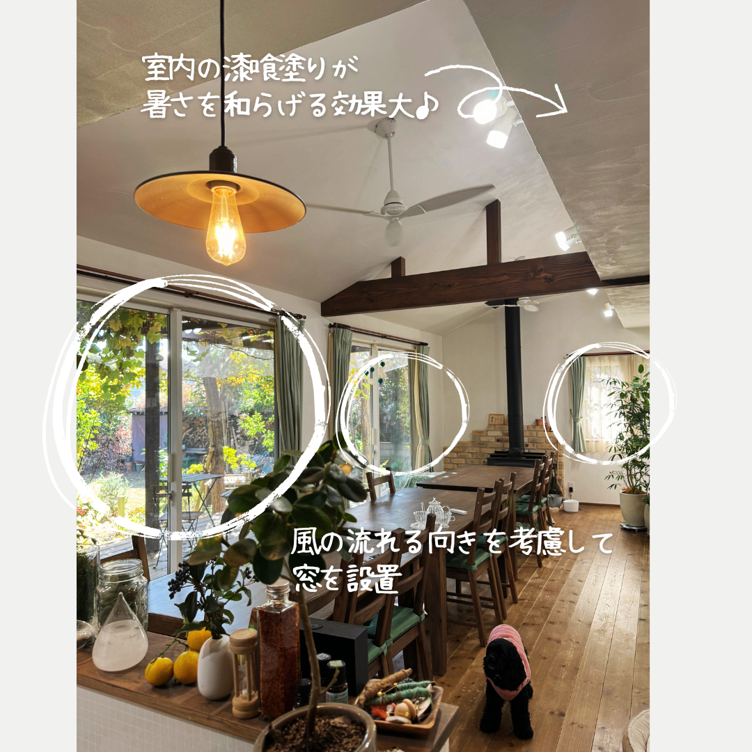 植物に囲まれた 癒しの家