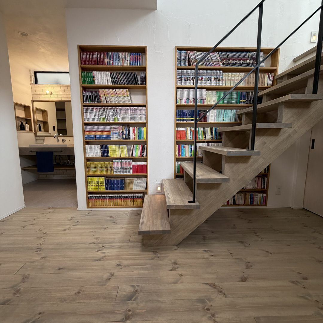 暮らしの中に、小さな図書館を
