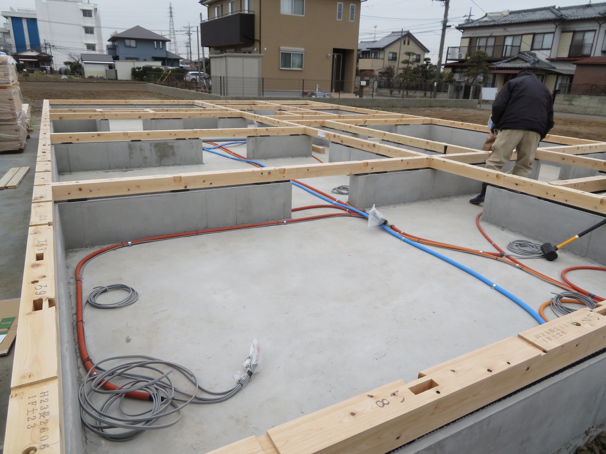 現場進捗状況　太田市Ｋ様邸